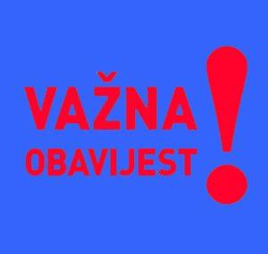 Novi režim rada od 27.4.