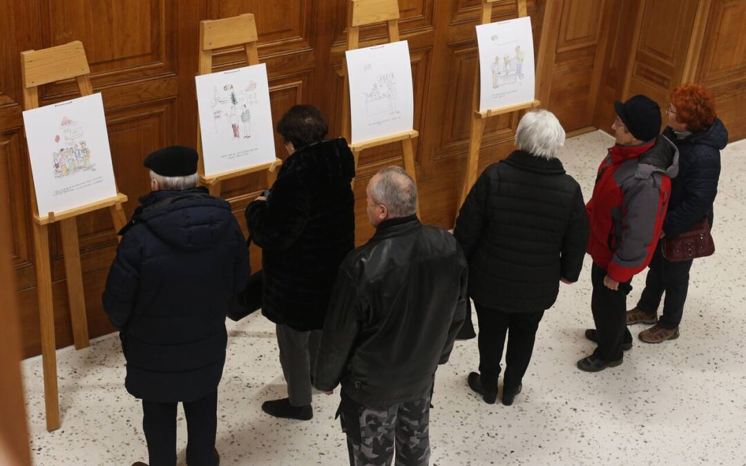 Izložba karikatura Vladimira Vagnera