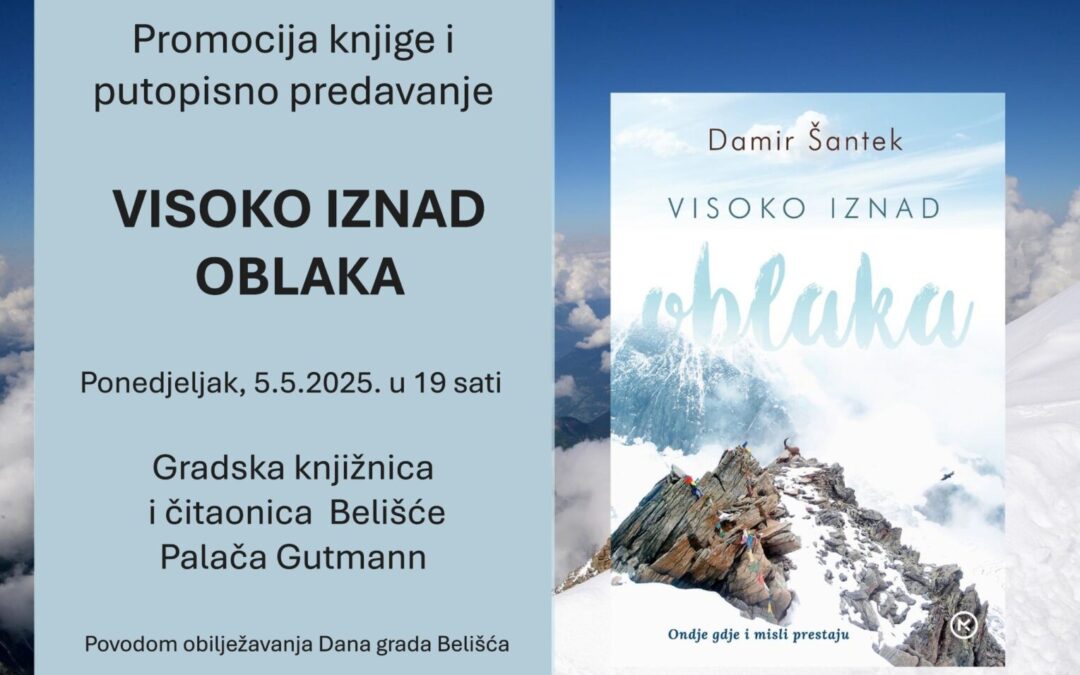 Najava putopisnog predavanja Damira Šanteka