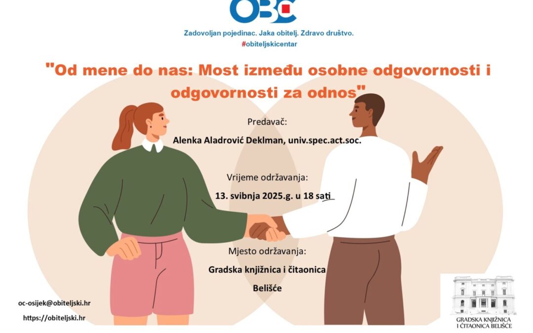 Održano još jedno predavanje osječkog Obiteljskog centra