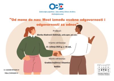 Održano još jedno predavanje osječkog Obiteljskog centra