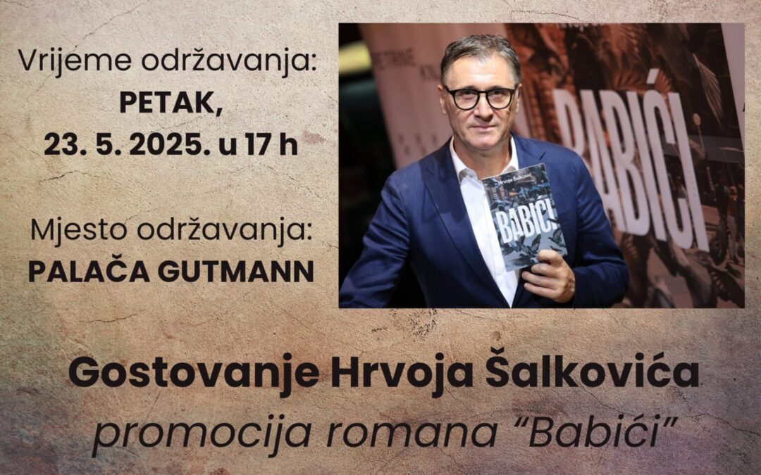 Najava gostovanja Hrvoja Šalkovića