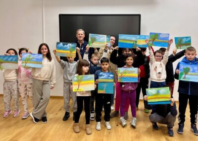 Održana još jedna slikarska radionica za djecu u sklopu projekta „Od igre do znanja“