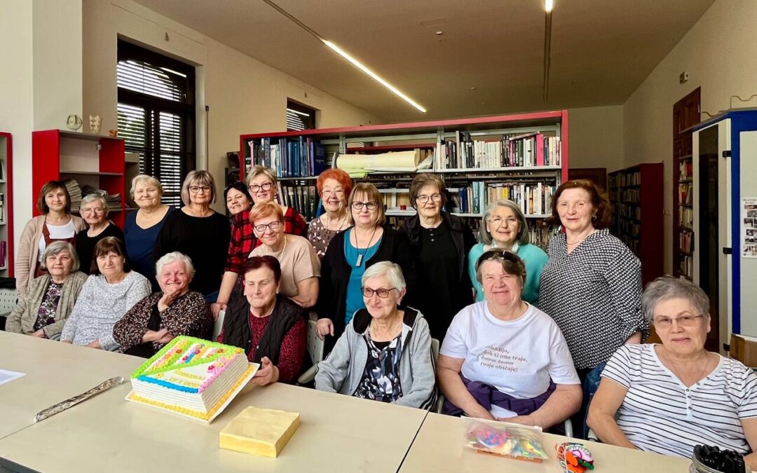 Proslavljen treći rođendan Štrikeraj „Tu i tamo“ čitaonice Belišće
