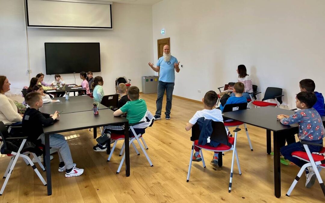 Održane dvije kulturne radionice ilustratora Dražena Jerabeka