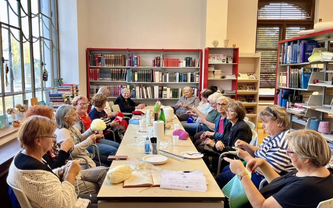 Održana druga radionica pletenja u sklopu projekta „Akademija zlatnih godina“